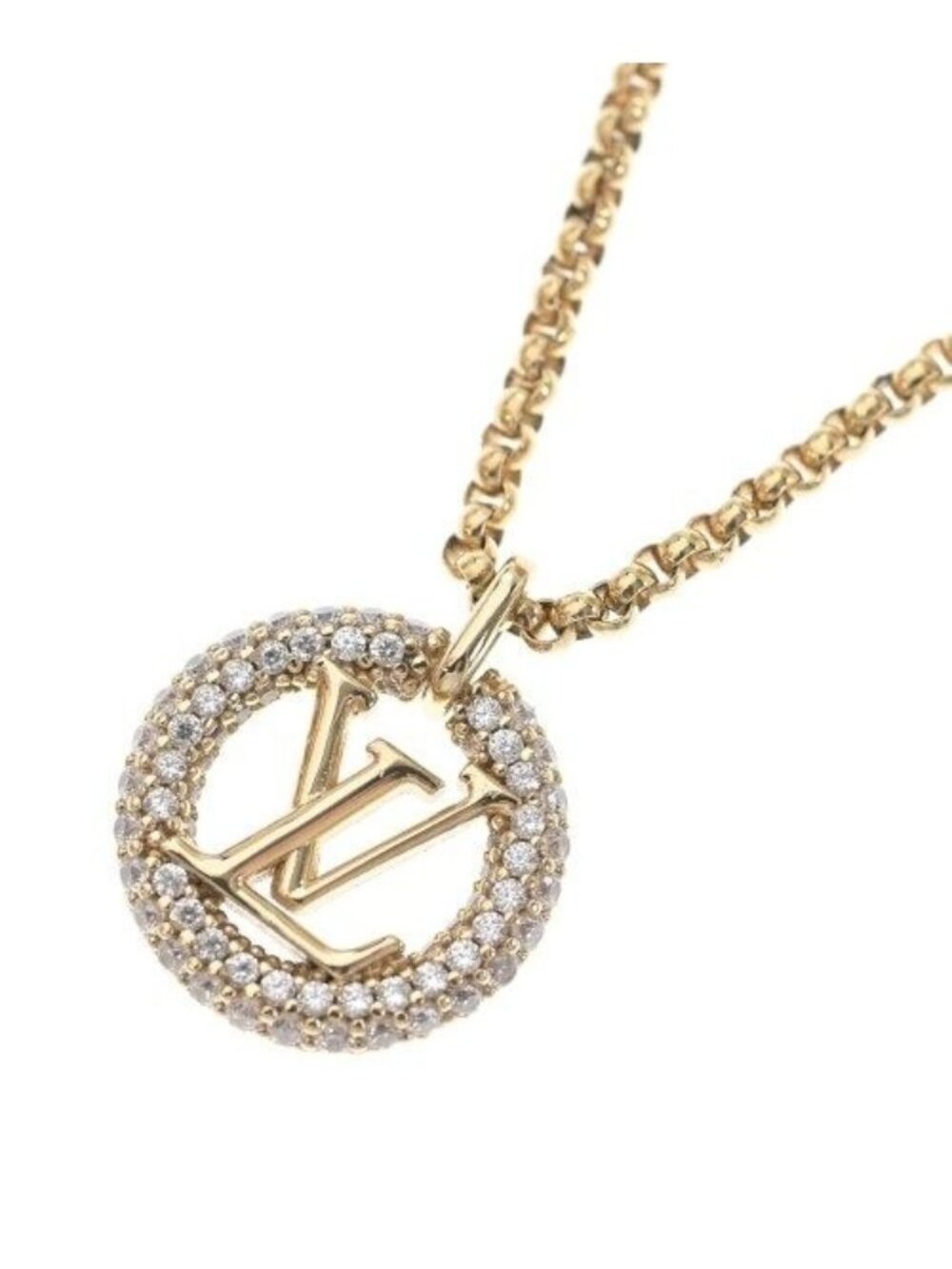Louis Vuitton Necklace Gold